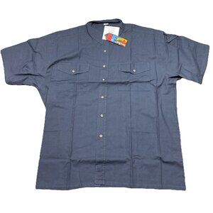 VTG Marlboro Gear Shirt Mens XL Button Up T shirt Gray NWT Camp Outdoor Grunge